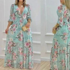 New Stunning Floral Dress
